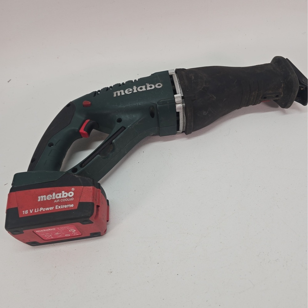 Metabo ASE 18 LTX Cordless Reciprocating Saw 1-1/8" 18v Li-ion 3Ah Battery No Ch